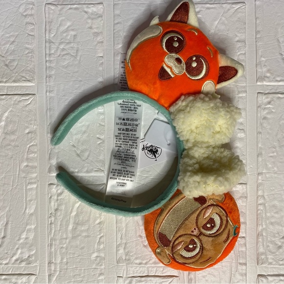 New Disney Parks Minnie Mouse Turning Red Ears Headband For Adults - Picture 3 of 14